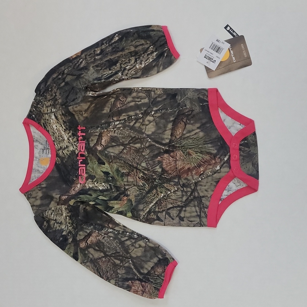 COPY - Carhartt Camo Onesie 18M